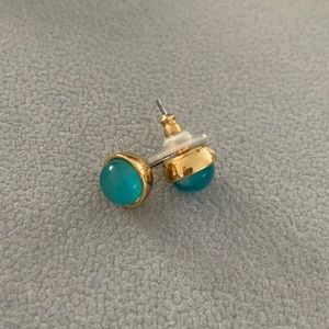 KATE SPADE - turquoise stud earrings